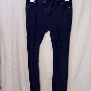 Amazon Men's Skinny Jeans - Black